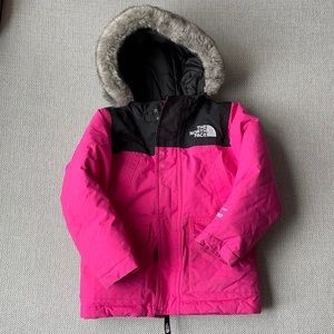Toddler The North Face McMurdo Waterproof 550 Down Parka Jacket faux fur trim